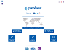 Tablet Screenshot of pandoraplastik.com.tr